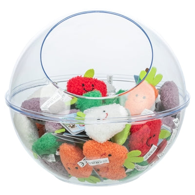TRIXIE GROENTEN EN FRUIT PLUCHE MET CATNIP ASSORTI 11 CM 48 ST
