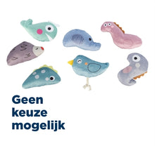 TRIXIE DINOS EN DIEREN PLUCHE MET CATNIP ASSORTI 9 CM 70 ST