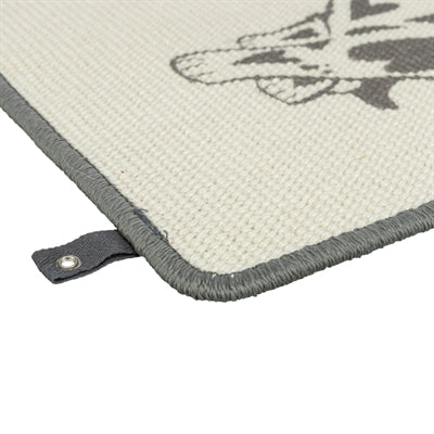 TRIXIE KRABMAT MET PRINT TAUPE 55X35 CM