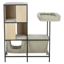 TRIXIE KRABPAAL CITYSTYLE MET METALEN FRAME CREME 95X62X100 CM
