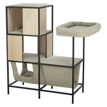 TRIXIE KRABPAAL CITYSTYLE MET METALEN FRAME CREME 95X62X100 CM