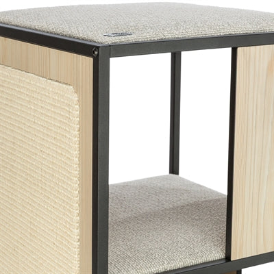 TRIXIE KRABPAAL CITYSTYLE MET METALEN FRAME CREME 95X62X100 CM