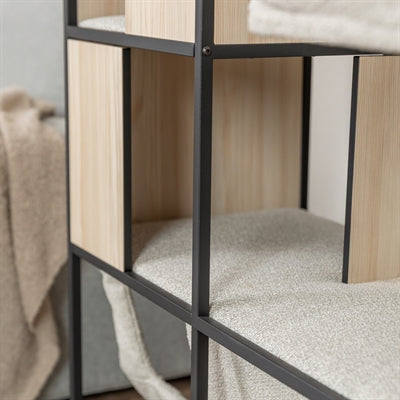 TRIXIE KRABPAAL CITYSTYLE MET METALEN FRAME CREME 95X62X100 CM