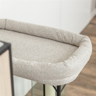 TRIXIE KRABPAAL CITYSTYLE MET METALEN FRAME CREME 95X62X100 CM