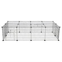 Trixie Ren Met Afdekking Metaal Zwart 152X72X38 Cm