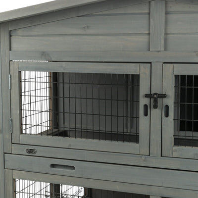 Trixie Knaagdierhok Xl 2 Verdiepingen Grijs 135X112X115 Cm