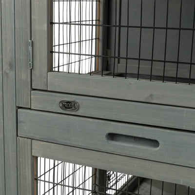 Trixie Knaagdierhok Xl 2 Verdiepingen Grijs 135X112X115 Cm