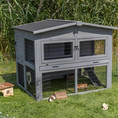 Trixie Knaagdierhok Xl 2 Verdiepingen Grijs 135X112X115 Cm