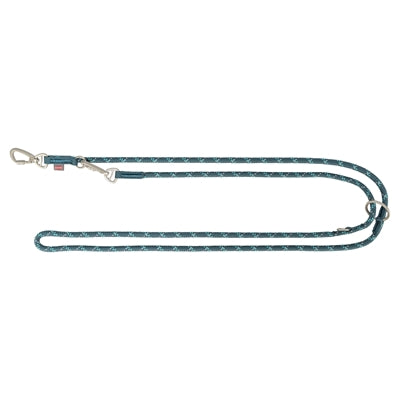 Trixie Hondenriem Summit Verstelbaar Rond Touw Reflect Petrol / Aqua 200X0,9 Cm