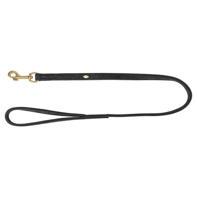 Trixie Hondenriem Pure Leer Zwart 100X2 Cm