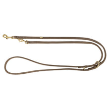 Trixie Hondenriem Pure Verstelbaar Leer Bruin 200X1 Cm