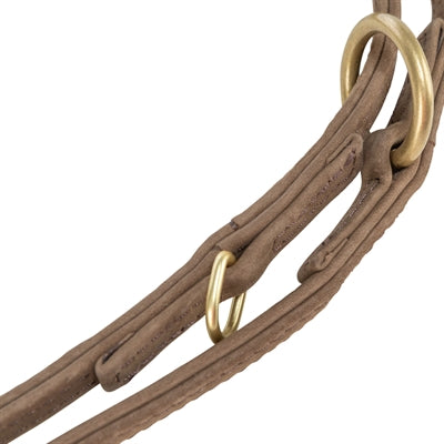 Trixie Hondenriem Pure Verstelbaar Leer Bruin 200X1 Cm