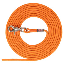 Trixie Sleeplijn Karabijnhaak Rond Zeiltouw Oranje 500X0,6 Cm