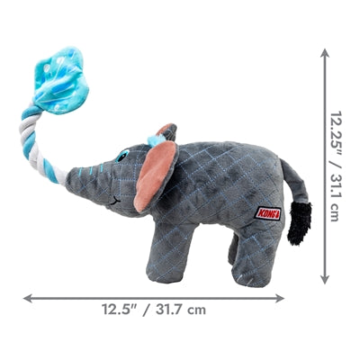 Kong Bendeez Olifant Grijs / Blauw 31,5X9,5X31 Cm