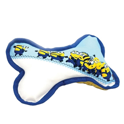Minions Canvas Bot Met Piep Blauw / Wit 21X14,2X5 Cm