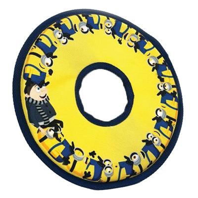 Minions Canvas Frisbee Geel 25X25X1,2 Cm