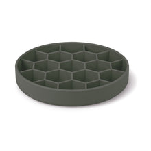 Zolux Voebrak Hond Slow Feed Met Zuignappen Silicone Grijs 21,5X21,5X4,5 Cm