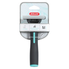 Zolux Anah Carding Super Brush Zwart / Blauw M 7X2,5X15 Cm