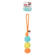 Zolux Flostouw Twist Met 3 Touwballen Meerkleurig 43X7X7 Cm
