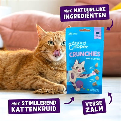 Edgard & Cooper Crunchies Zalm 50 Gr