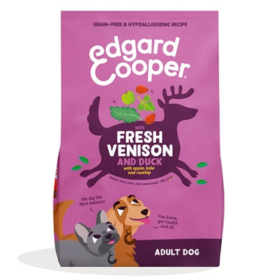 Edgard & Cooper Adult Verse Hert / Scharreleend Graanvrij 1 Kg