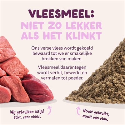 Edgard & Cooper Adult Verse Hert / Scharreleend Graanvrij 1 Kg