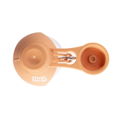 Martin Drinkfles Met Silicone Drinkbak Oranje 500 Ml