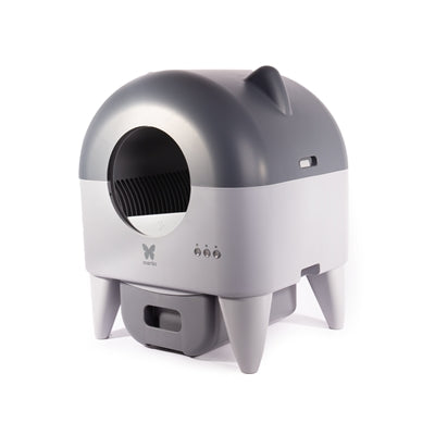 Martin Automatische Kattenbak Met Verlichting Grijs / Antraciet 55X50X66 Cm