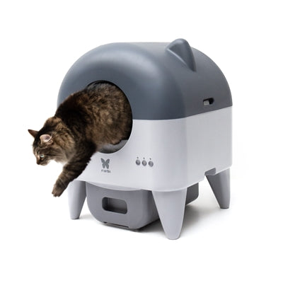 Martin Automatische Kattenbak Met Verlichting Grijs / Antraciet 55X50X66 Cm