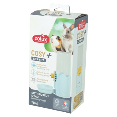 Zolux Cosy+ Waterdispenser Blauw 750 Ml