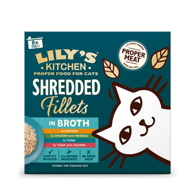Lily's Kitchen Shredded Fillets Multipack 8X70 Gr