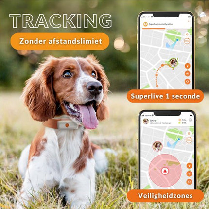 Weenect GPS Tracker Hond Wit