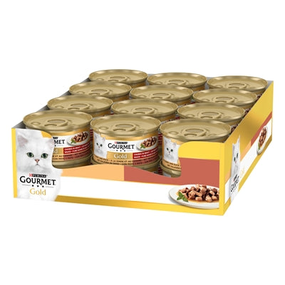 Gourmet Gold Fijne Hapjes Kalkoen / Eend
