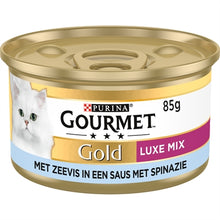 Gourmet Gold Luxe Mix Zeevis In Saus Met Spinazie