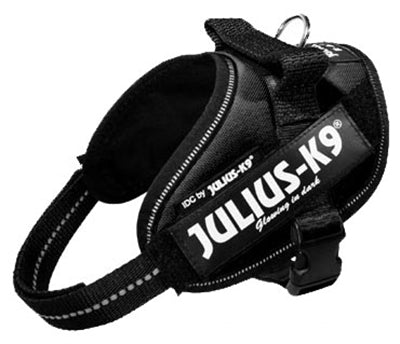 Julius K9 Idc Power-Harnas / Tuig Voor Labels Zwart MINI/49-67 CM