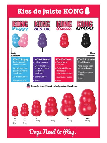 KONG CLASSIC ROOD