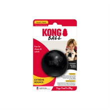 KONG EXTREME RUBBER BAL ZWART
