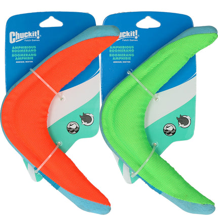 Chuckit Amphibious Boomerang Assorti M 25X18X3 CM