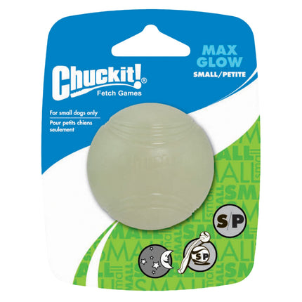 Chuckit Max Glow Bal Glow In The Dark SMALL 5X5X5 CM