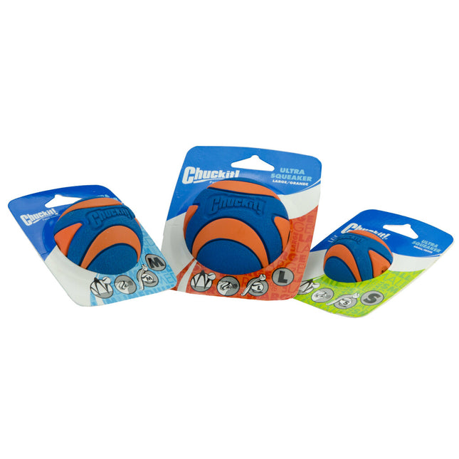 Chuckit Ultra Squeaker Bal MEDIUM 6 CM
