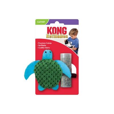 Kong Kat Catnip Turtle 9X1,5X10 CM - Pet4you