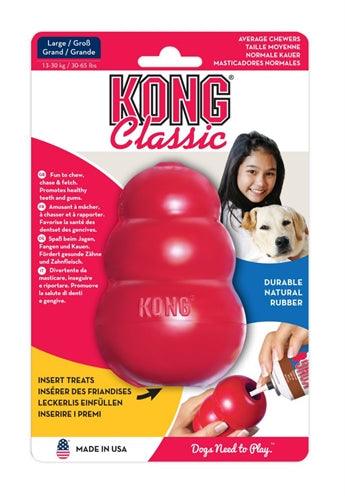 Kong Classic Rood LARGE 7X7X10 CM - Pet4you