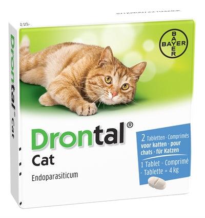 Bayer Drontal Ontworming Kat 2 TABLETTEN - Pet4you