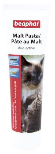 Beaphar Haarbalpasta Met Malt Duo-Active 100 GR - Pet4you