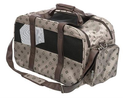 Trixie Draagtas Maxima Beige / Bruin 54X33X32 CM - Pet4you