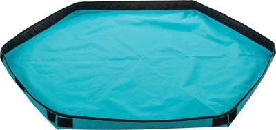 Trixie Puppy Ren Turquoise / Grijs 130X130X55 CM - Pet4you