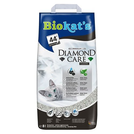 Biokat's Kattenbakvulling Diamond Care Classic 8 LTR - Pet4you