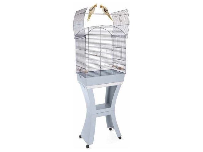 Imac Vogelkooi Calla Met Standaard Blauw / Grijs 62X43X78 CM - Pet4you