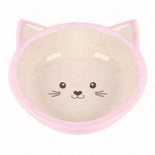 Happy Pet Voerbak Kitten Roze / Creme 200 ML - Pet4you