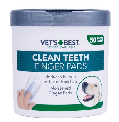 Vets Best Clean Teeth Finger Pads 50 ST - Pet4you